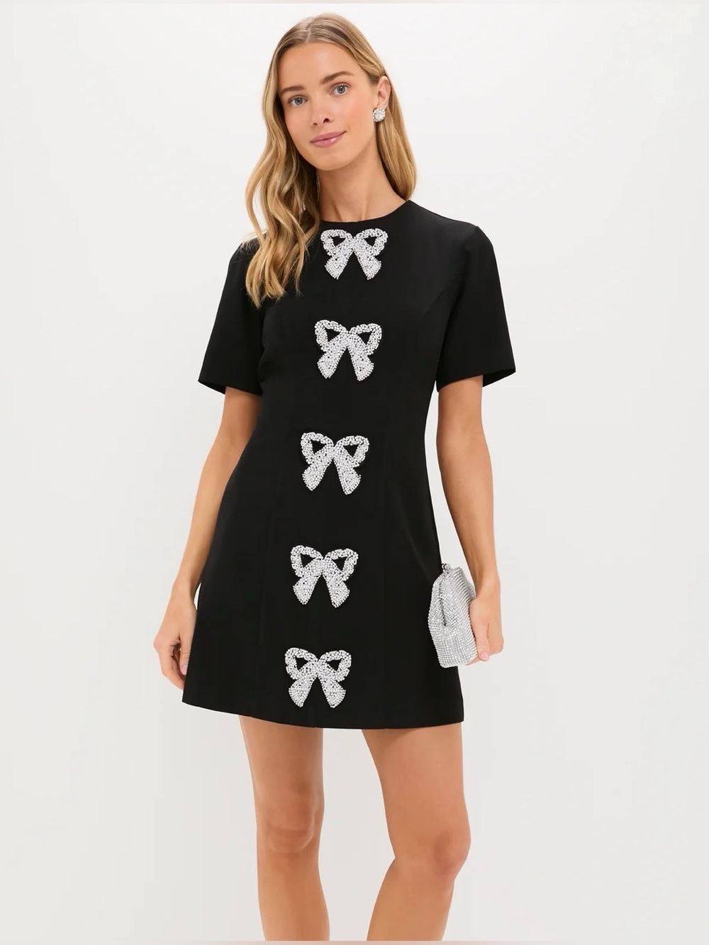Tuckernuck Hyacinth House Beaded Bows Bernadette Mini Dress